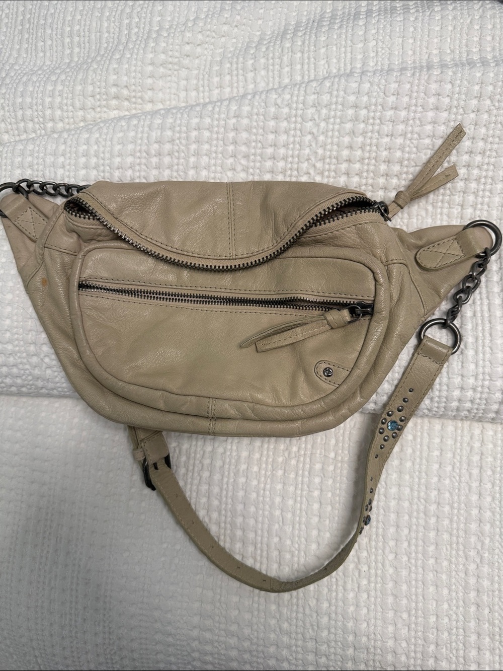 Free People Leather Crossbody Bag